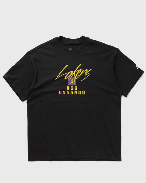 Nike Los Angeles Lakers Courtside Elements Longsleeve Black - BLACK