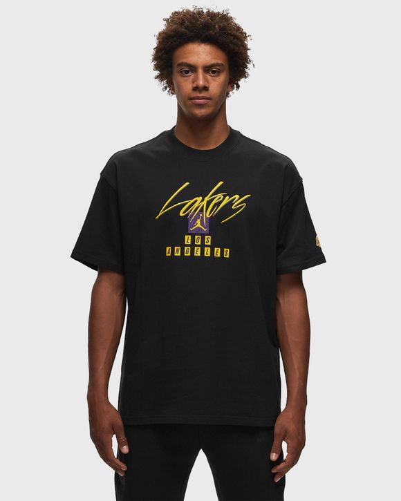 Los Angeles Lakers Courtside Max90 Men's Nike NBA Long-Sleeve T-Shirt. Nike .com