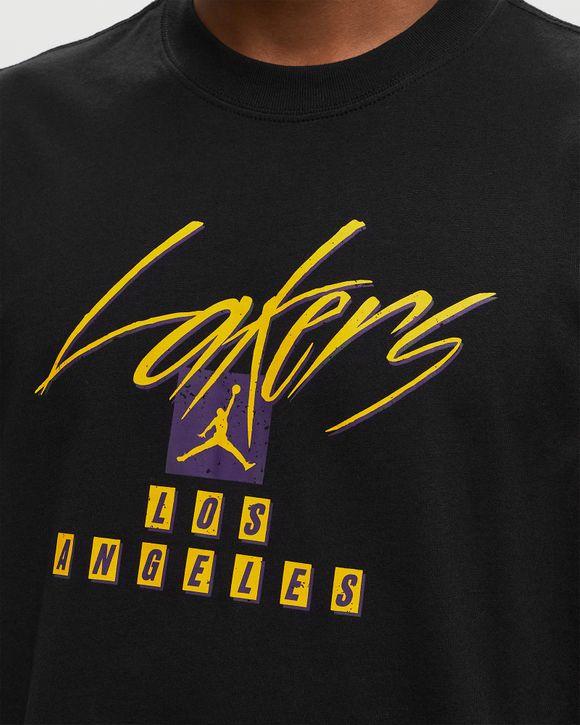 Los Angeles Lakers Courtside Max90 Men's Nike NBA Long-Sleeve T