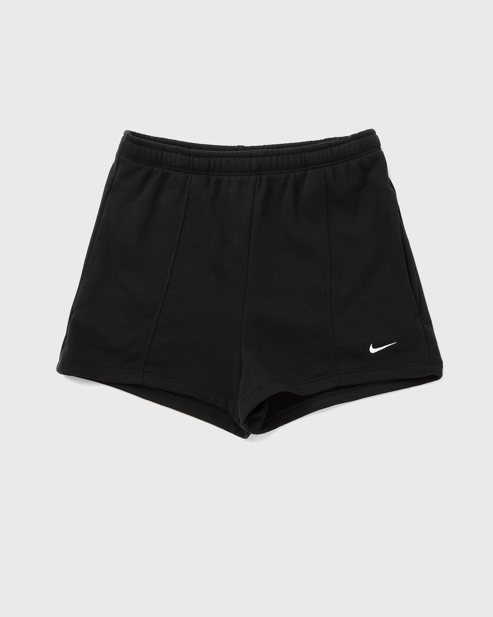 Nike - wmns chill terry high-waisted slim 2  french terry shorts women casual shorts black in größe:l