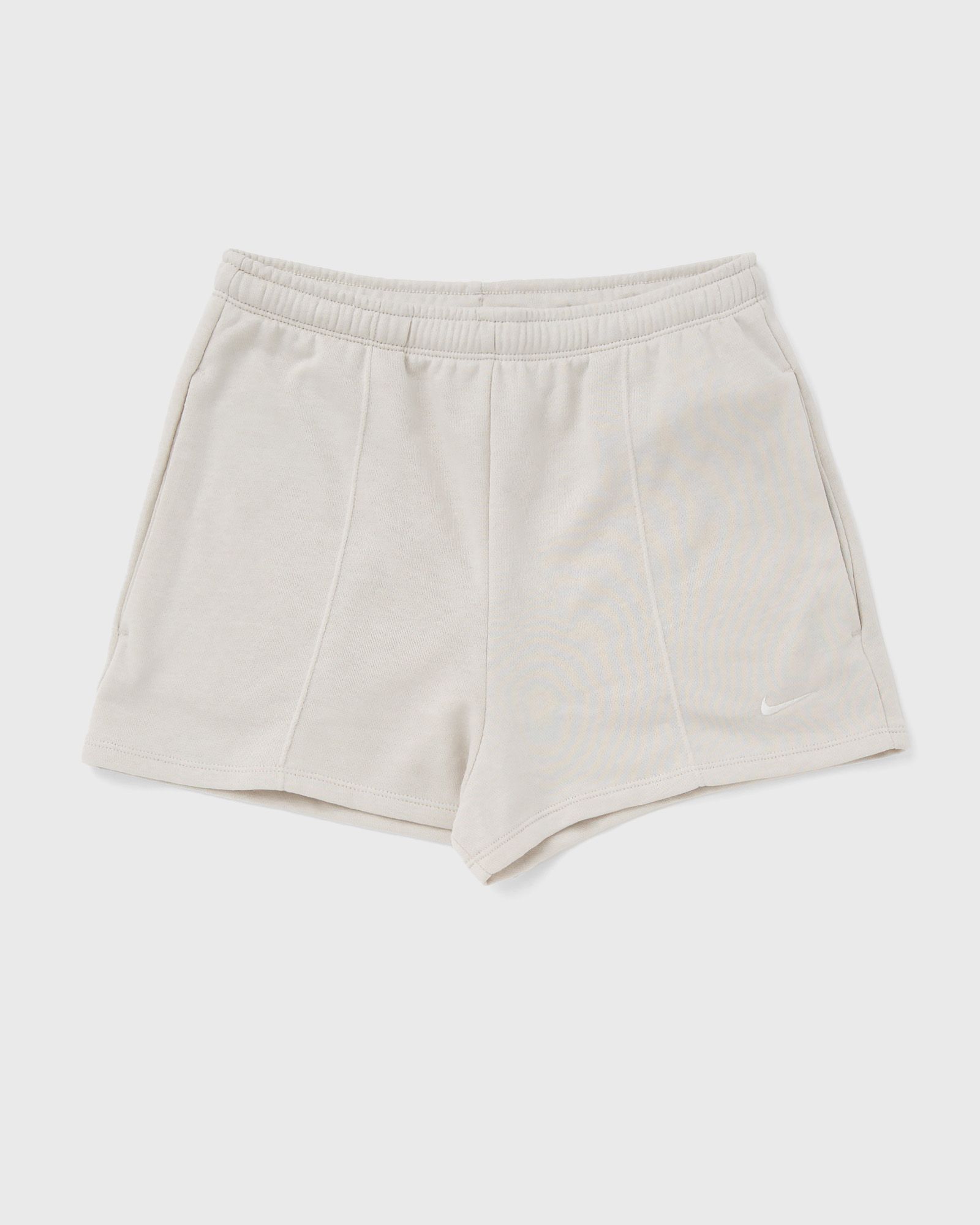 Nike - wmns chill terry high-waisted slim 2 french terry shorts women casual shorts white in größe:l