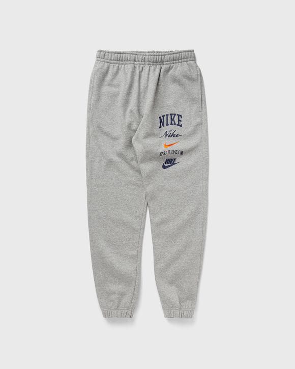 Nike Solo Swoosh Fleece Pants Grey