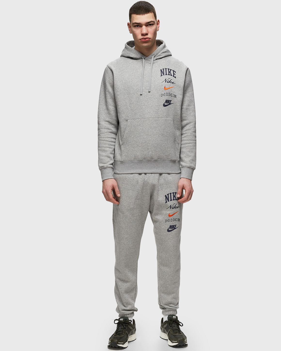 Nike Club Fleece Cuffed Pant Grey BSTN Store
