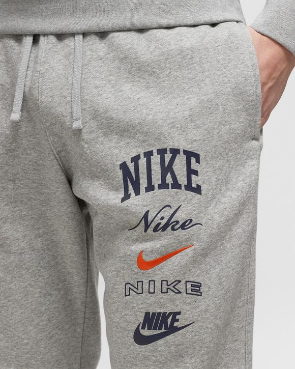 Nike Club Straight Leg joggers in Grey for Men