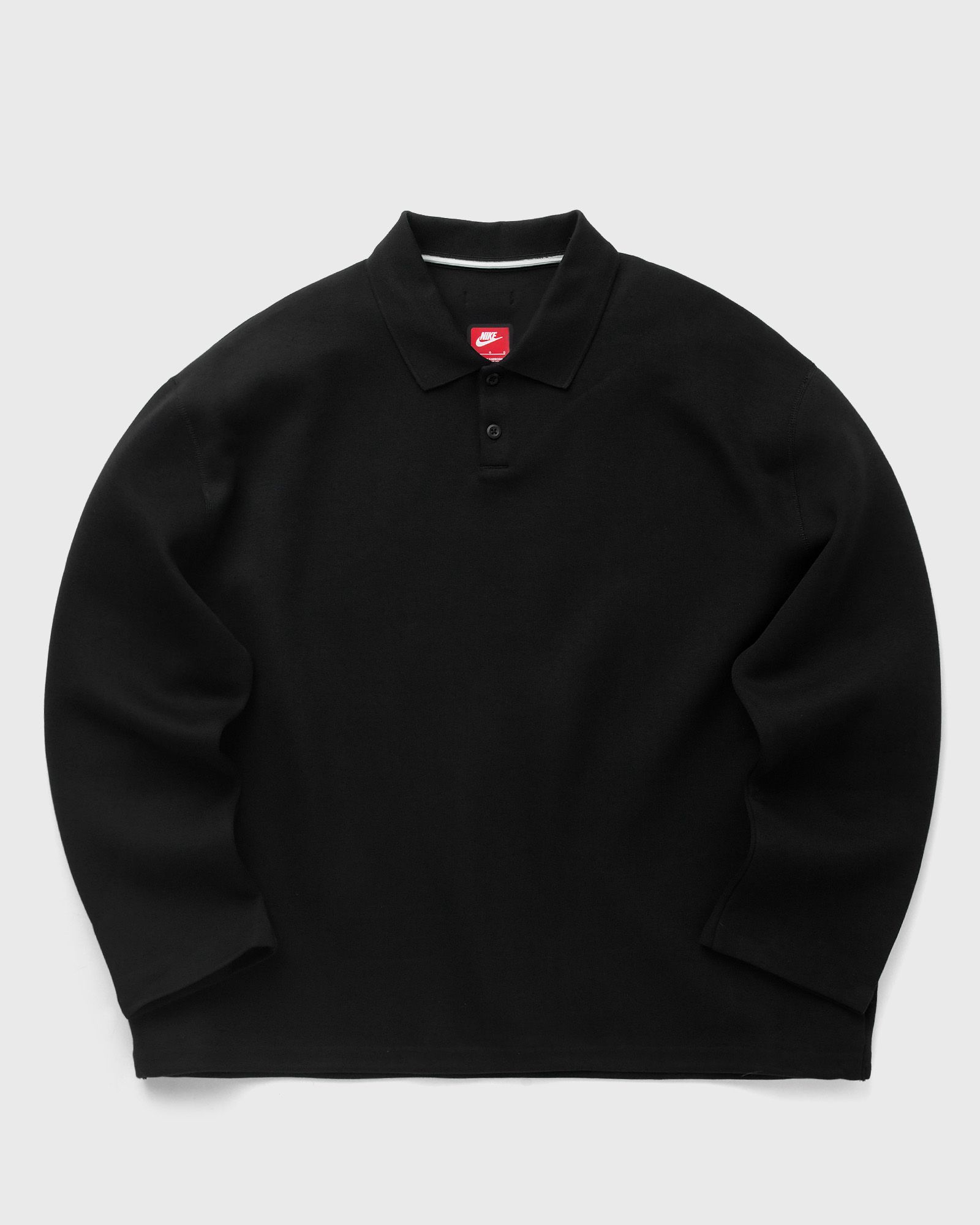 Nike - tech fleece reimagined polo men polos black in größe:xxl