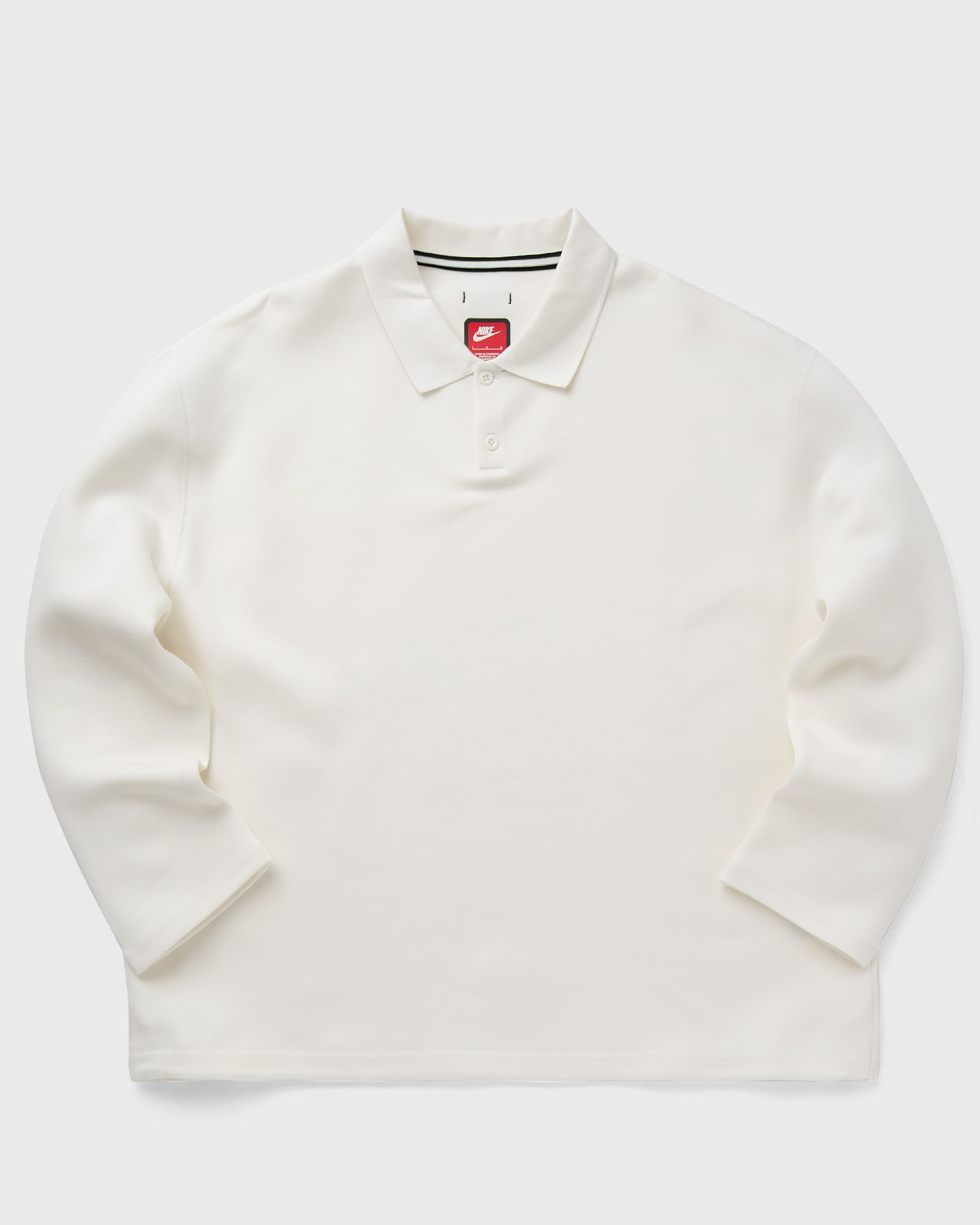 Nike - tech fleece reimagined polo men half-zips white in größe:xxl