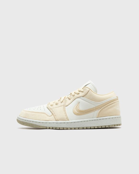 Jordan WMNS AIR JORDAN 1 LOW SE White/Yellow - TEAM GOLD/SAIL