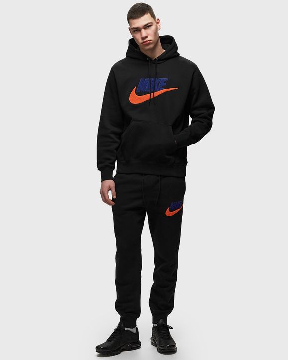 Nike fleece pullover online hoodie black