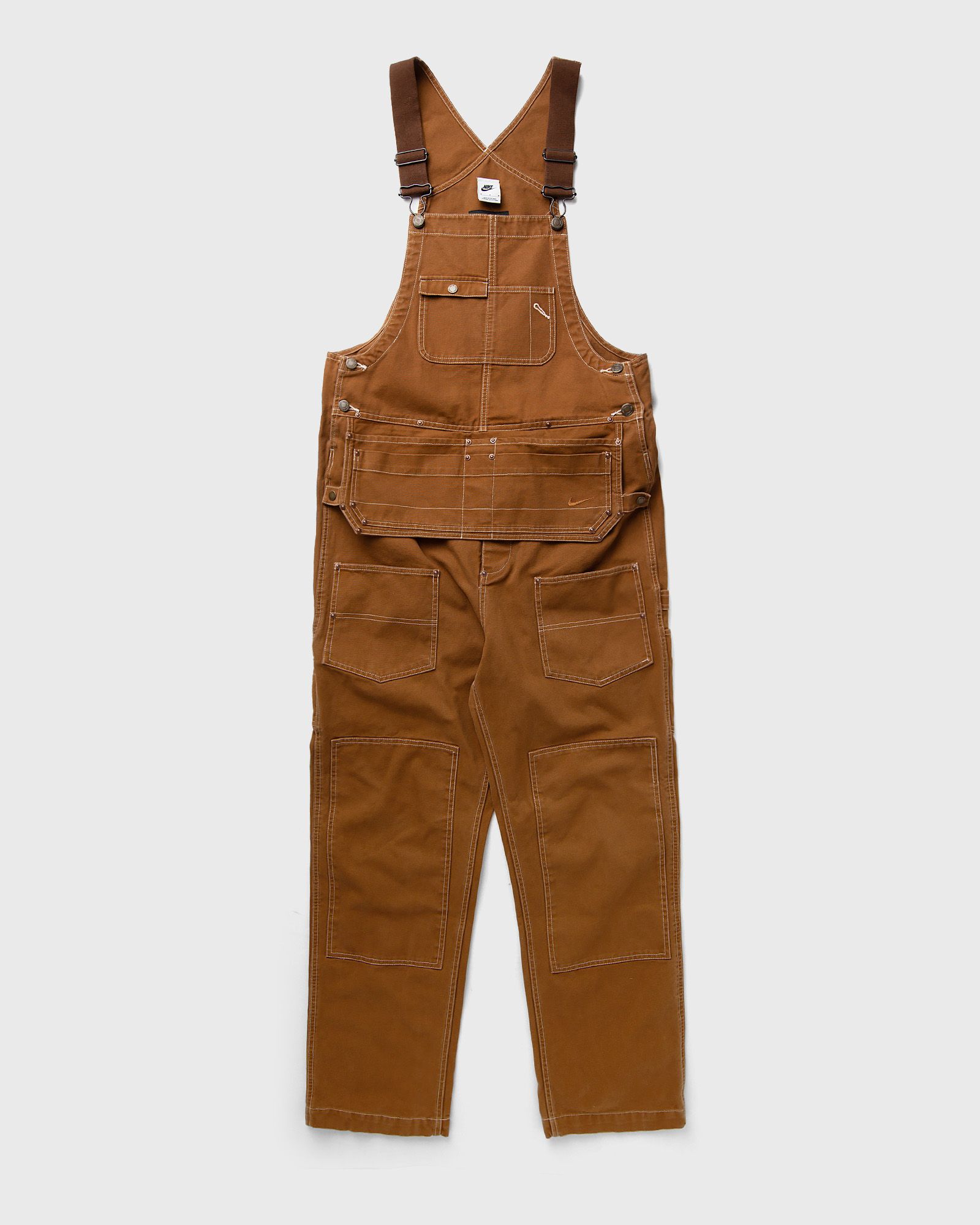 Nike - m nl carpenter overall men casual pants brown in größe:xxl