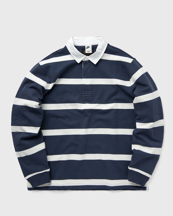 Hood by air long sleeve striped polo hot sale