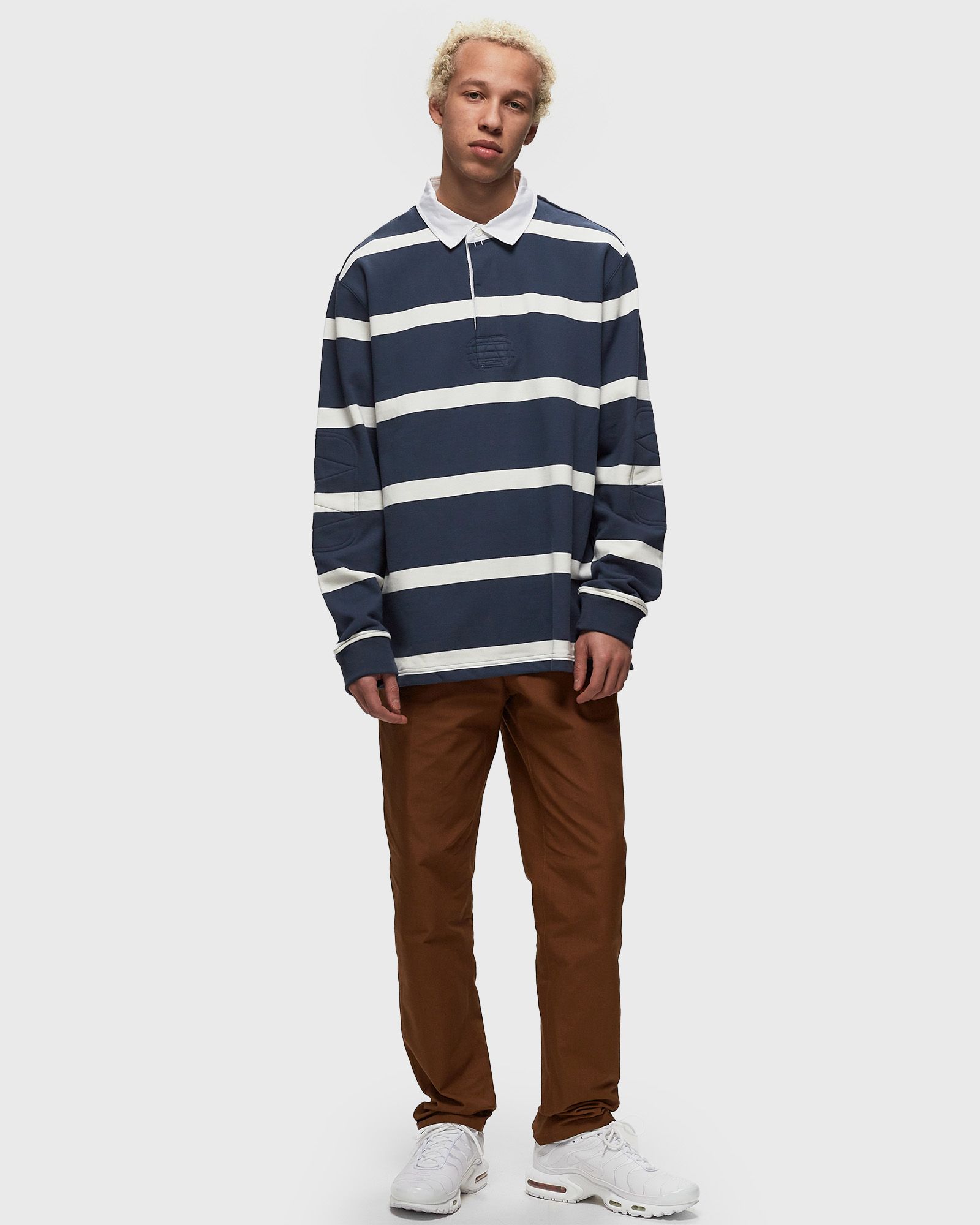 Nike Life Striped Heavyweight Rugby Shirt