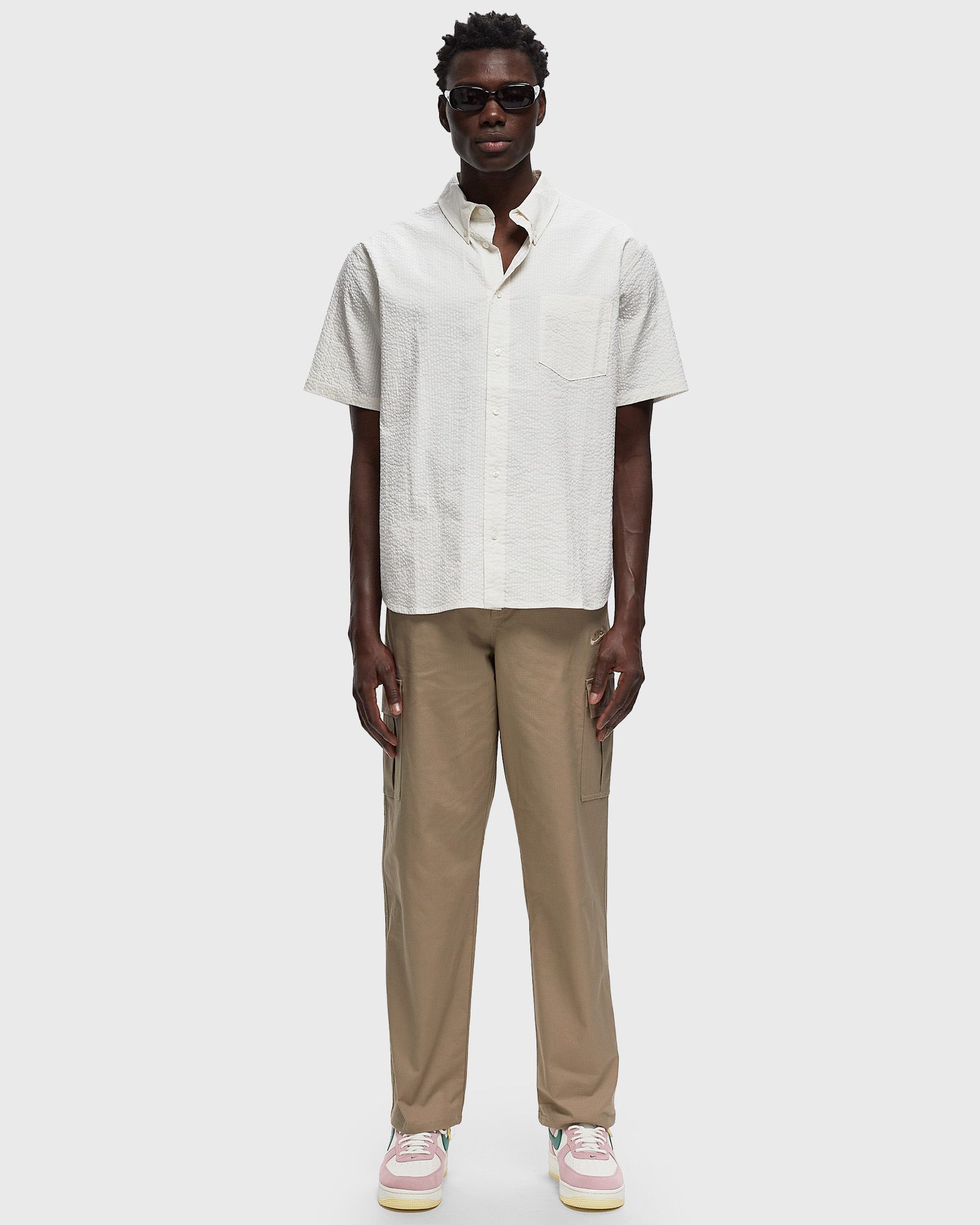 Life Short-Sleeve Seersucker Button-Down Shirt
