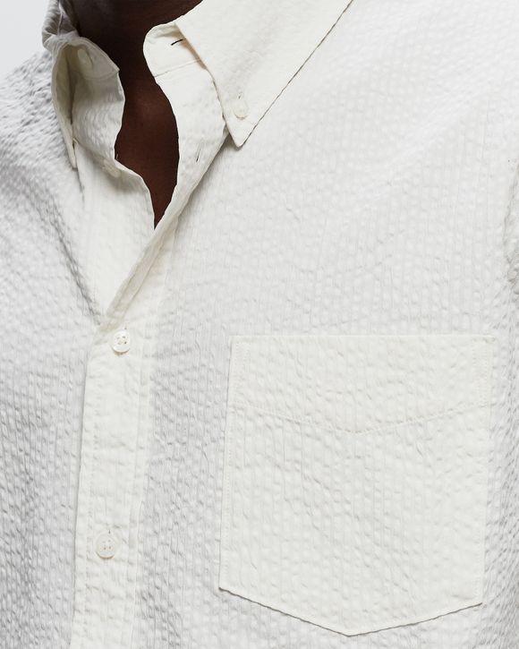 Life Short-Sleeve Seersucker Button-Down Shirt