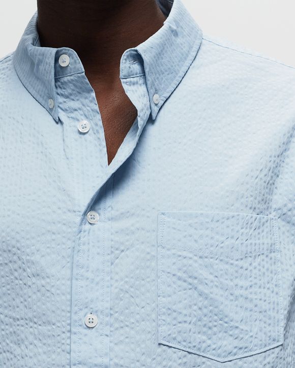 Life Short-Sleeve Seersucker Button-Down Shirt