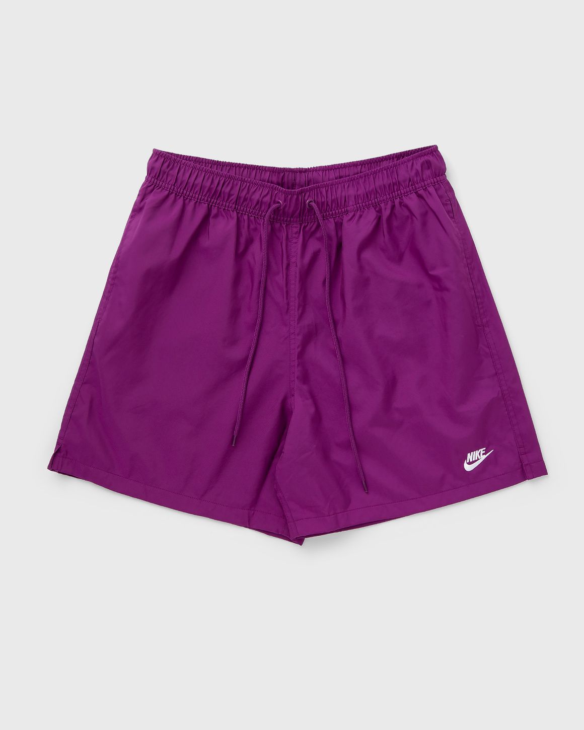 Nike Club Woven Flow Shorts Purple VIOTECH WHITE