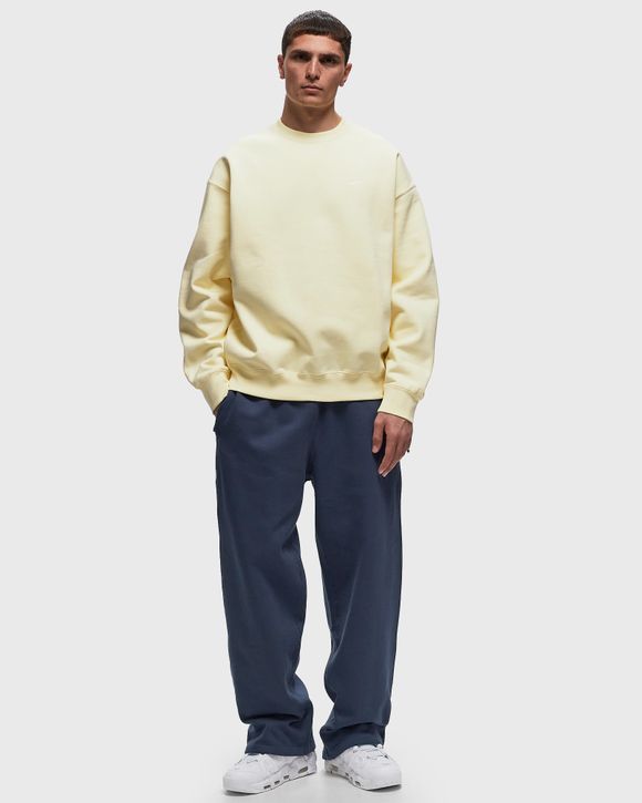 Solo Swoosh Open-Hem Brushed-Back Fleece Pants