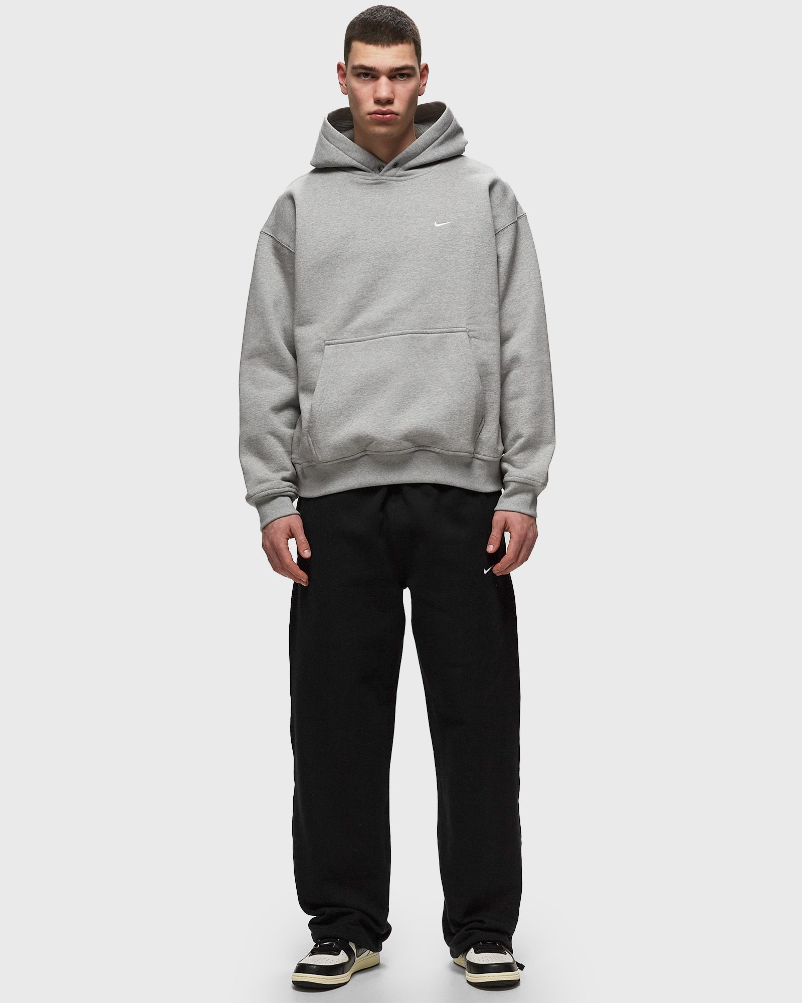 Solo Swoosh Fleece Thermal Pullover Hoodie