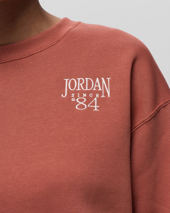 Jordan Essentials Women's Oversized Fleece Sweatshirt Laranja