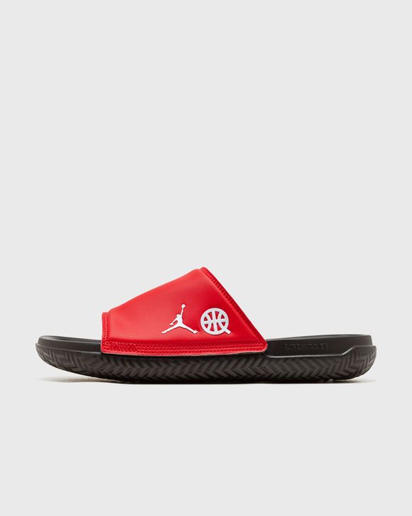 Red store jordan slides