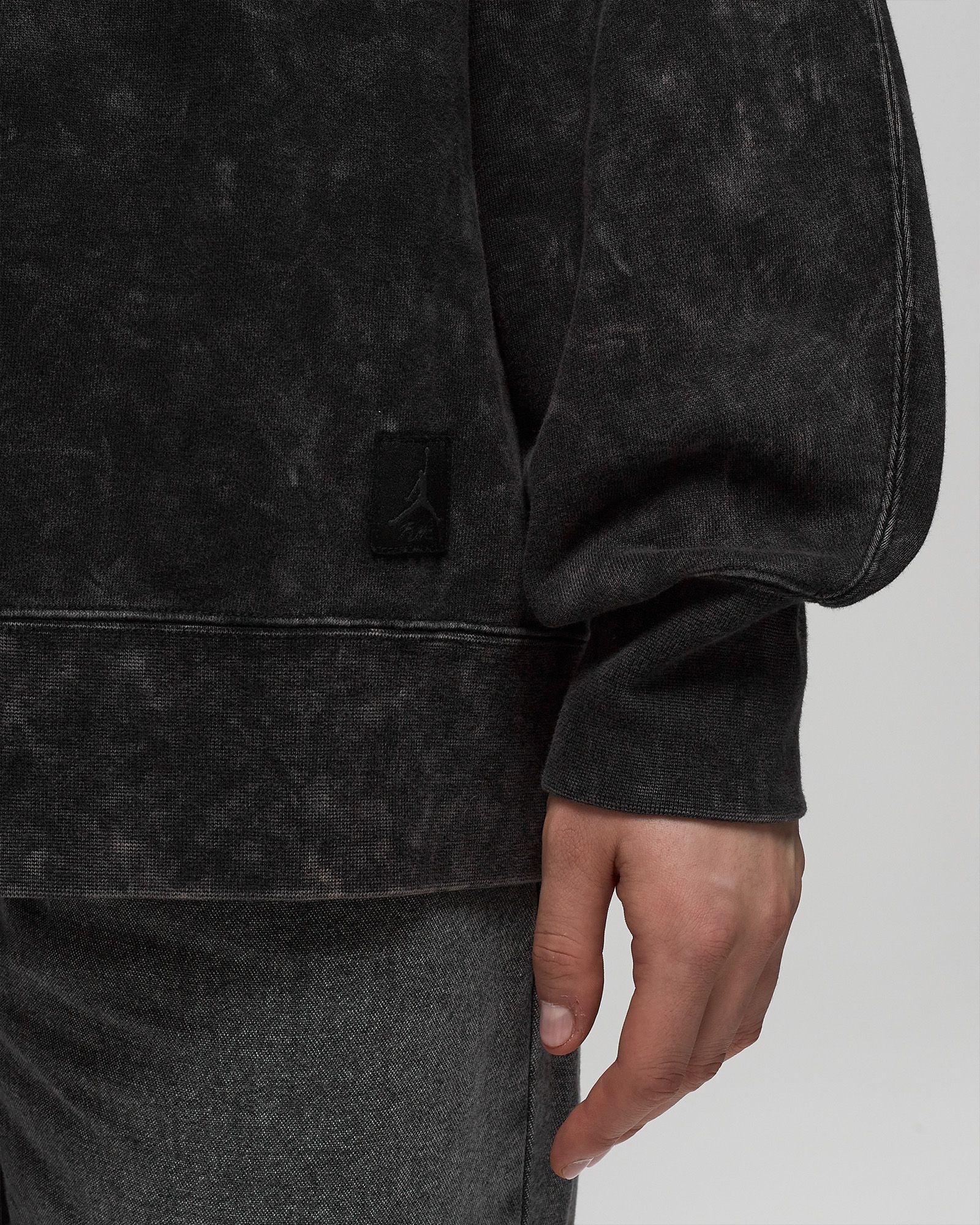 WMNS Flight Fleece Washed Crewneck Sweatshirt