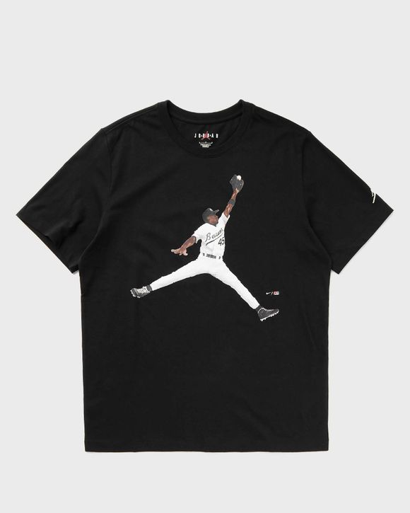 Black jordan shirt hotsell