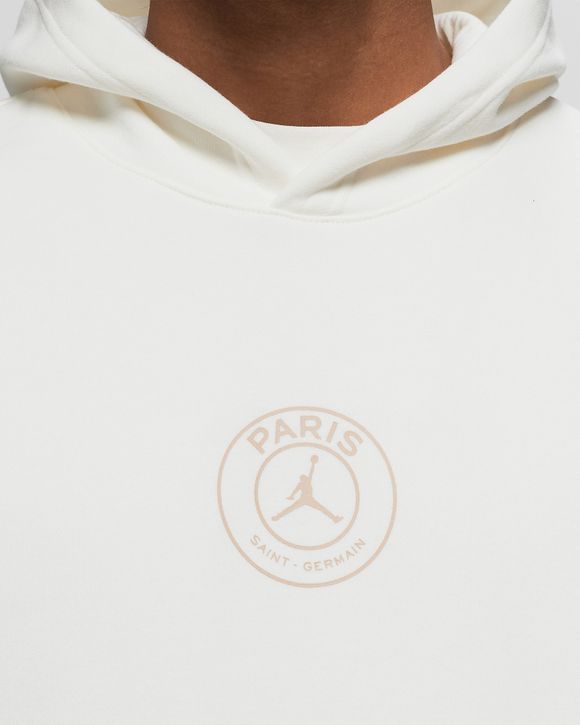 Jordan Paris Saint Germain HBR Fleece Pollover White BSTN Store