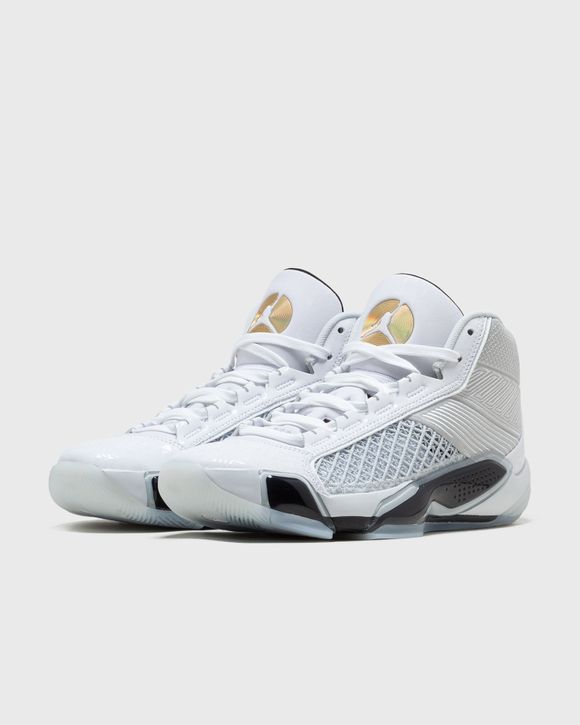 Jordan AIR JORDAN XXXVIII FIBA White - WHITE/METALLIC GOLD-PURE PLATINUM