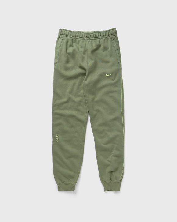 Shop Nike NOCTA Men's Fleece Pants Green