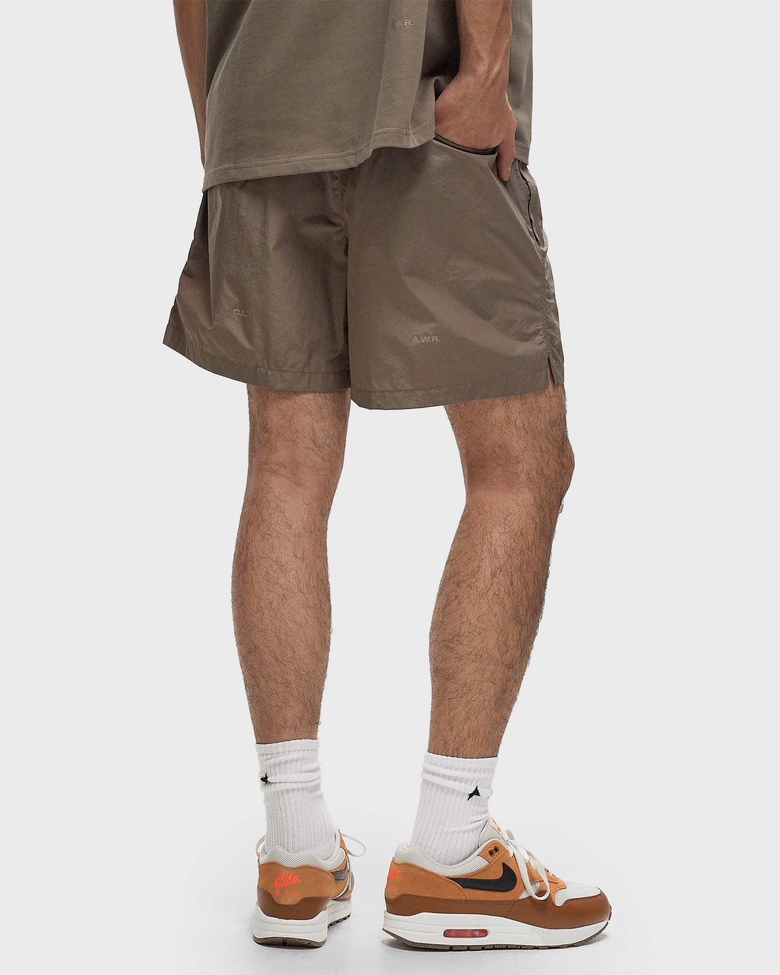 X NOCTA CARDINAL NYLON SHORTS
