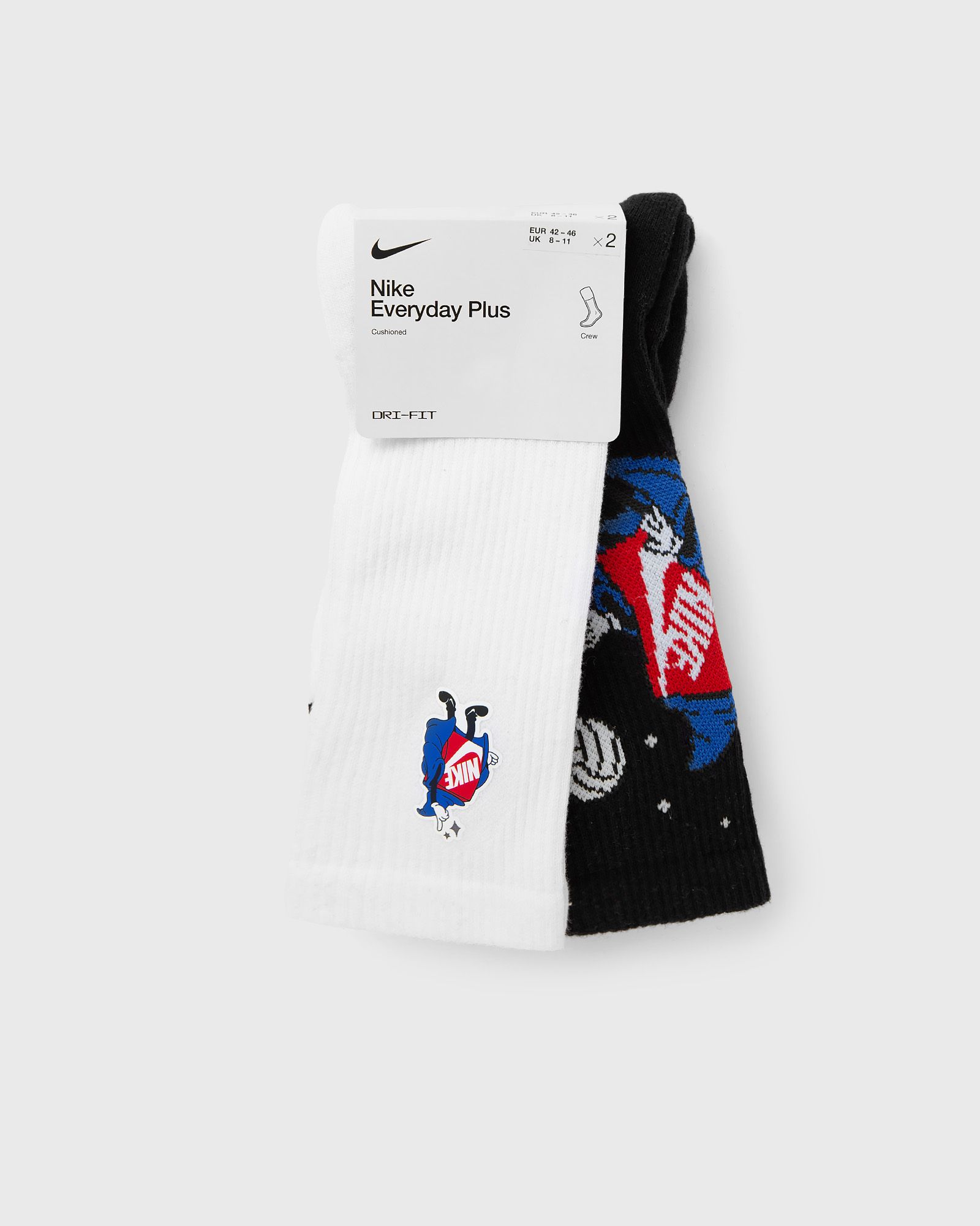 Everyday Plus Cushioned Crew Socks (2 Pairs)