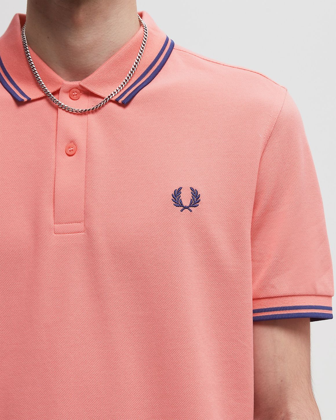 Black Fred Perry Edition 'Strong Will' Polo by Comme des