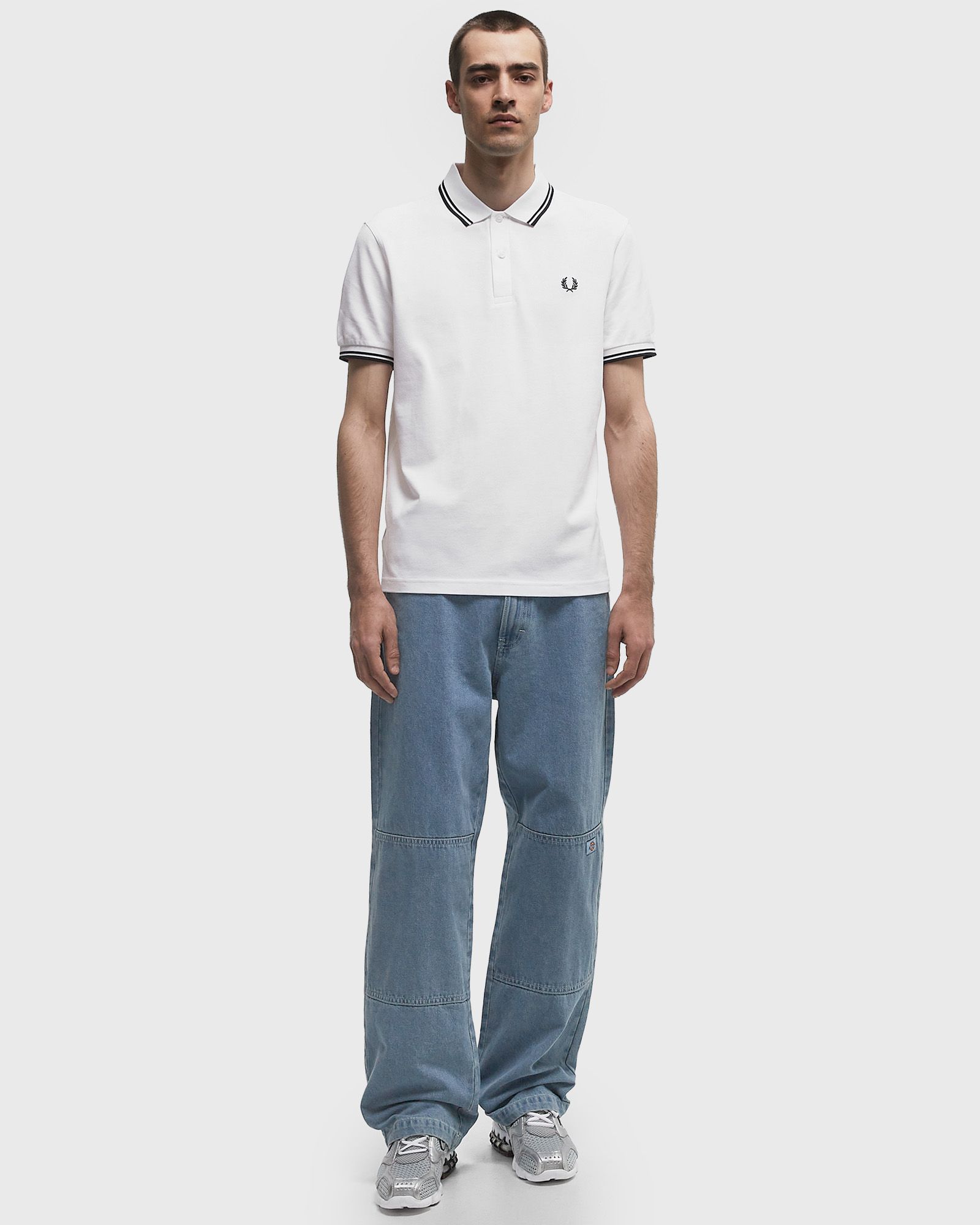 X FRED PERRY TEE KNIT