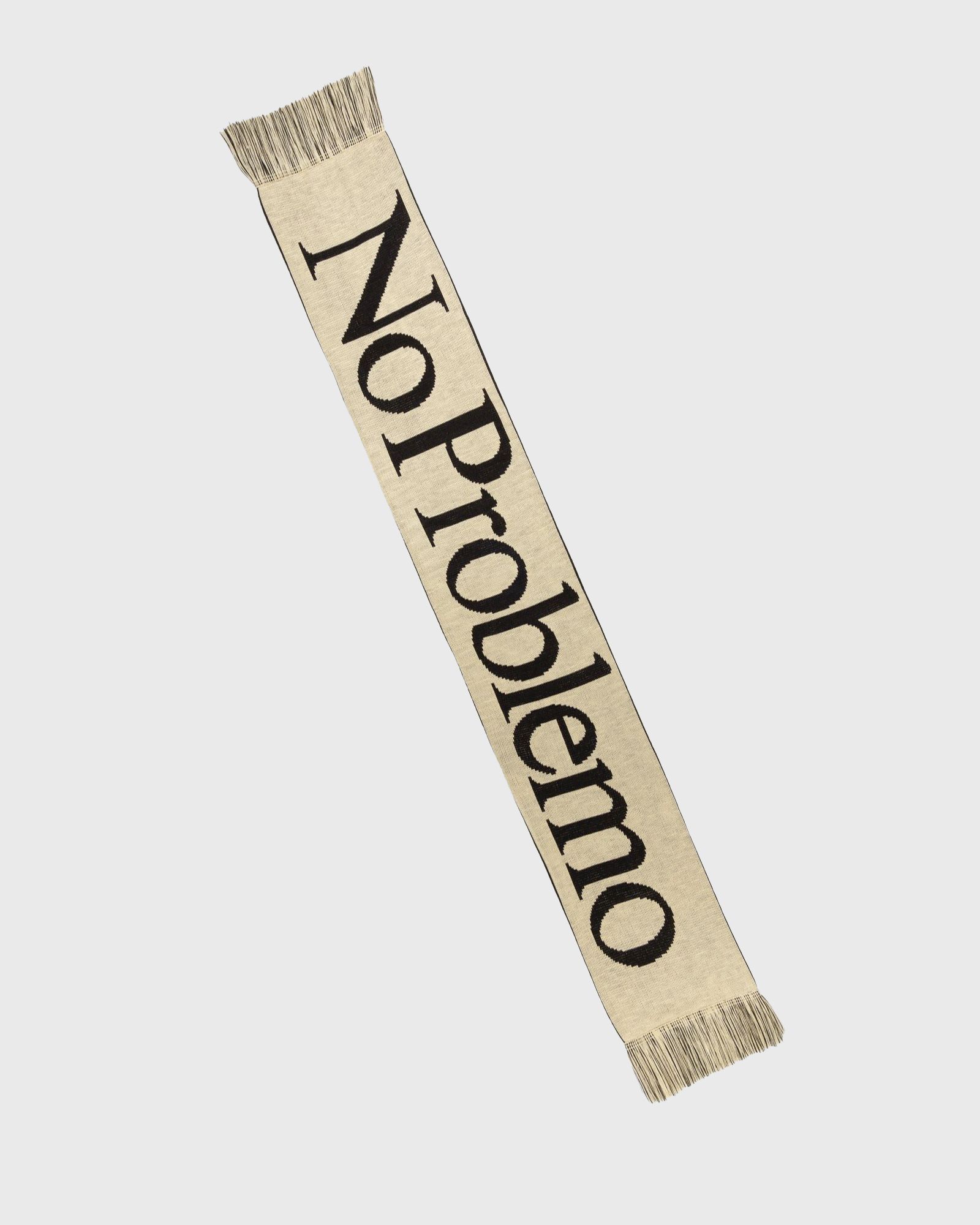 小物 ARIES NO PROBLEMO SCARF Aries Women's' No Problemo Scarf in Black | LN-CC®
