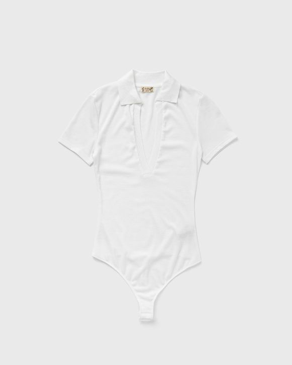 Free People SERVE BODYSUIT White