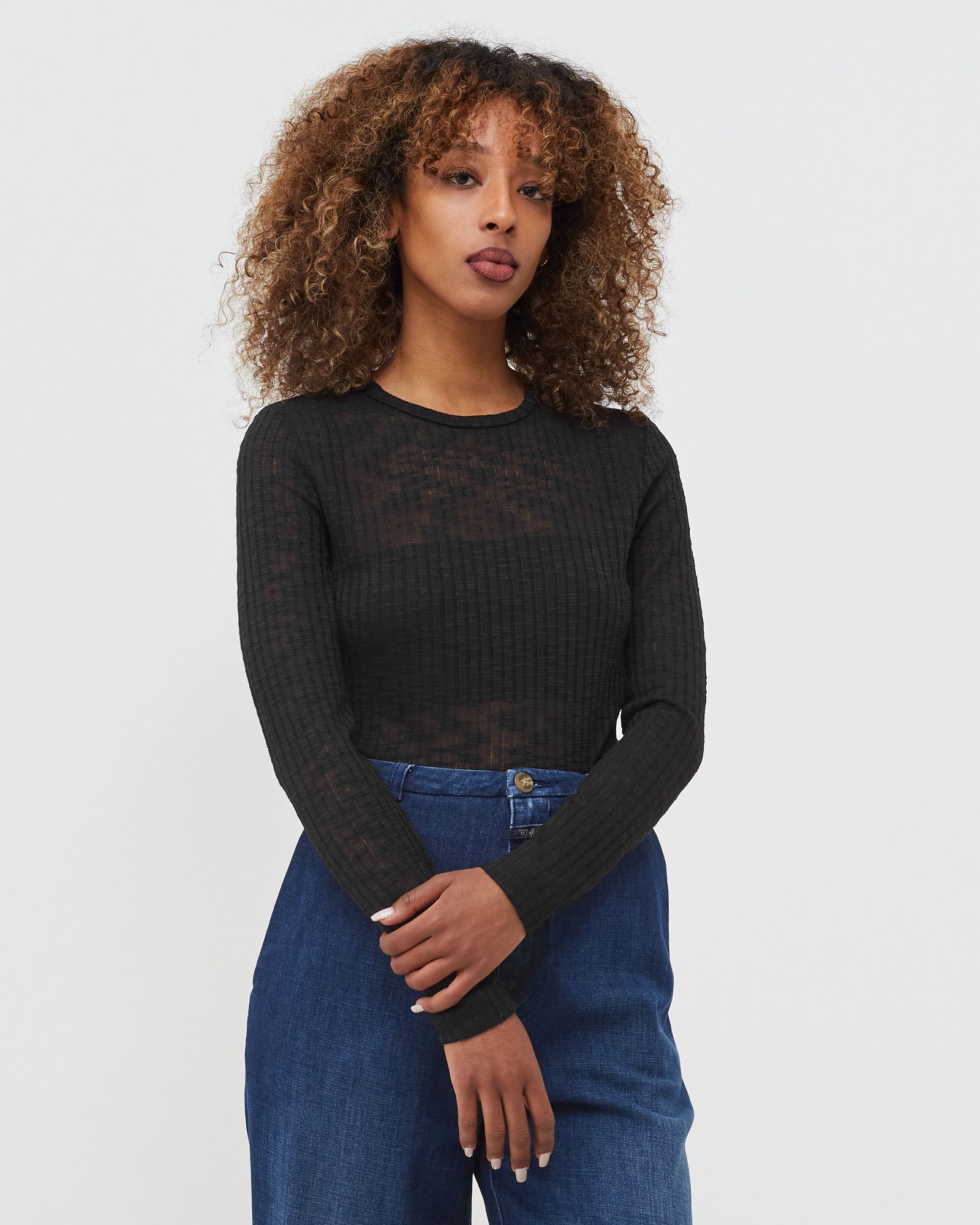 WMNS AURA LAYERING TOP