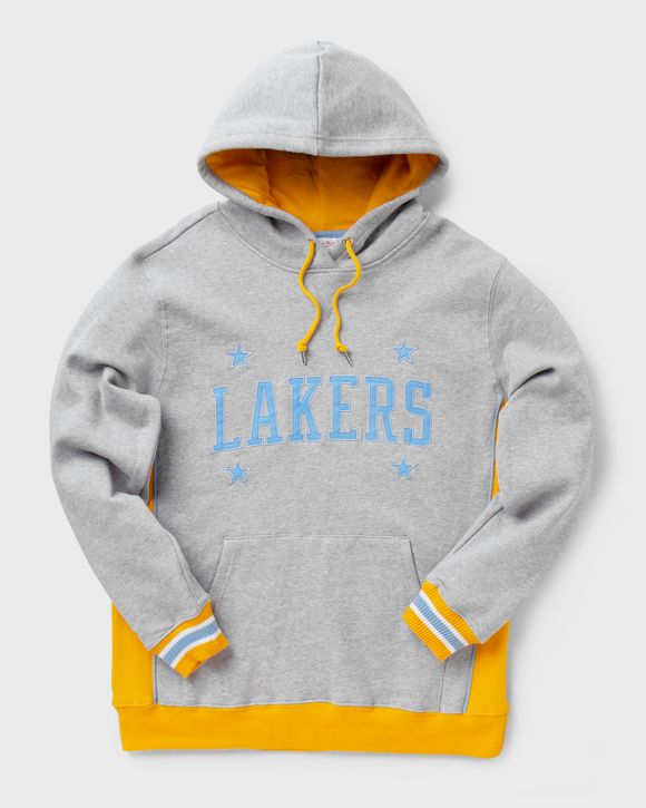 Mitchell & Ness Team Logo Hoody-LA Lakers Grey