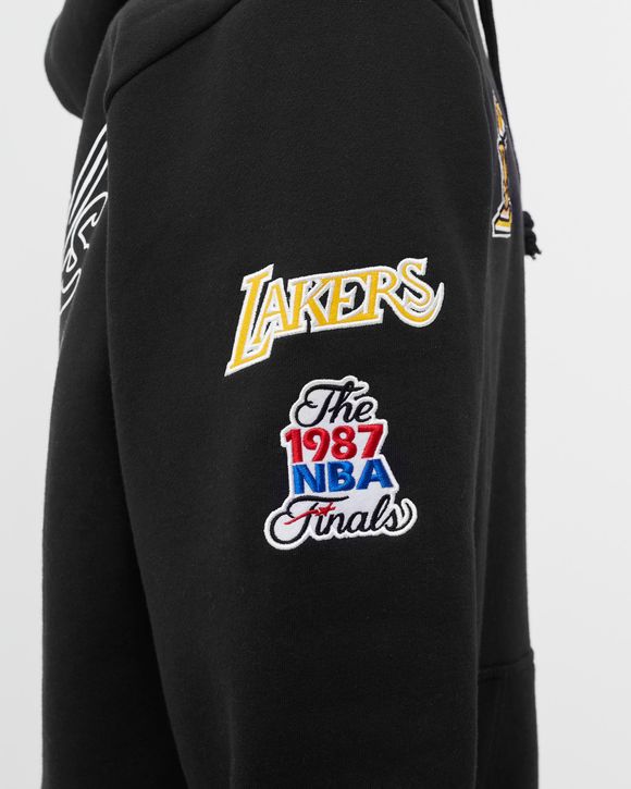 MITCHELL & NESS Los Angeles Lakers Champ City Hoodie FPHD3236-LALYYPPPBLCK  - Karmaloop