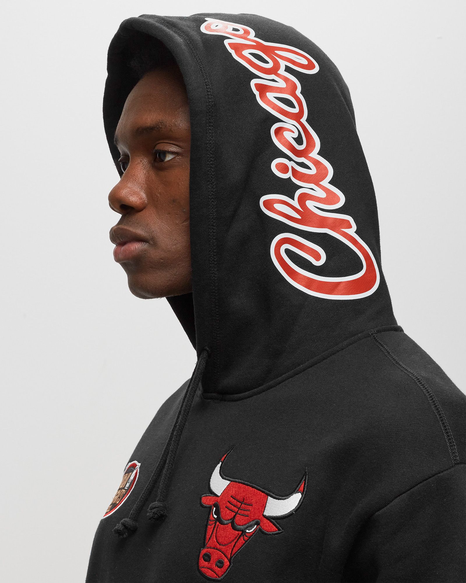 NBA M&N CITY COLLECTION FLEECE HOODIE BULLS