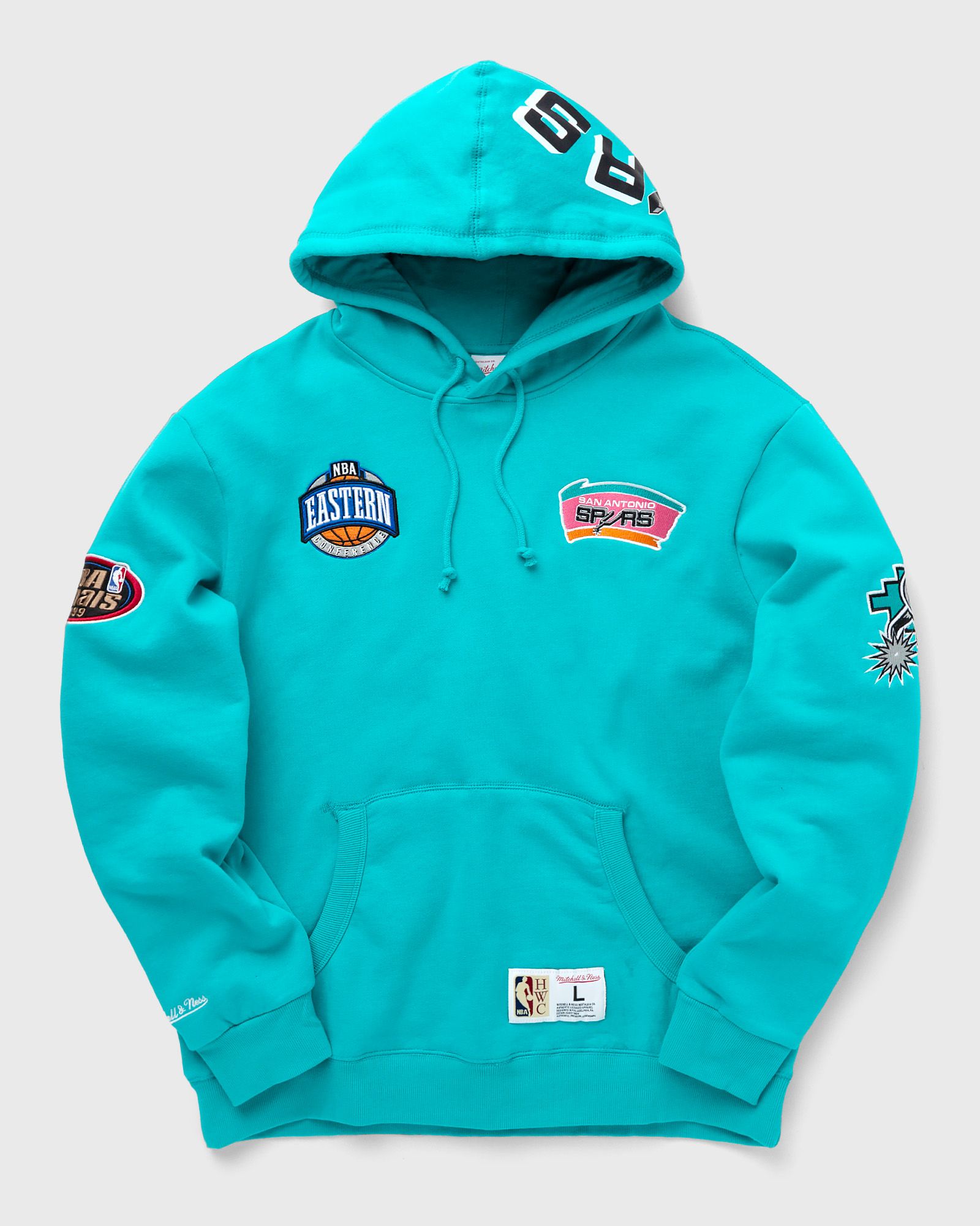 NBA M&N CITY COLLECTION FLEECE HOODIE SPURS