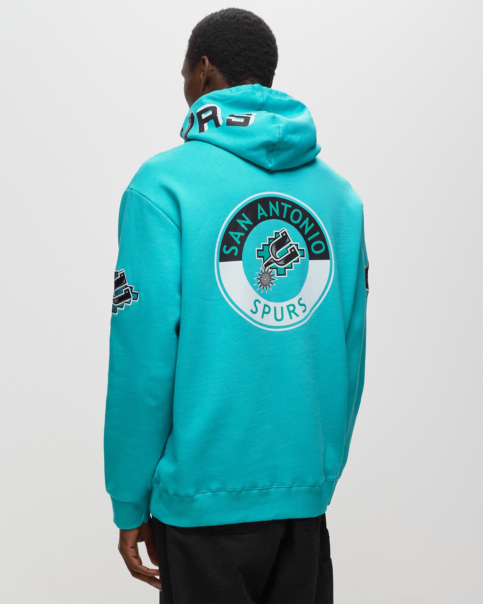 NBA M&N CITY COLLECTION FLEECE HOODIE SPURS