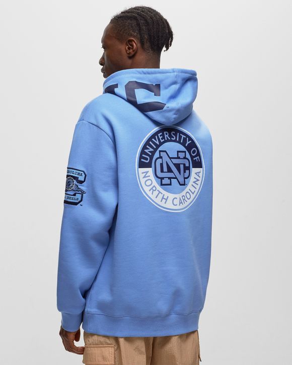 Mitchell & Ness Men's North Carolina Tar Heels Light Blue Champ City Fleece Hoodie, Large