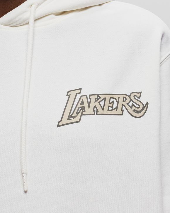 Mitchell & Ness Cream Hoodie Los Angeles Lakers