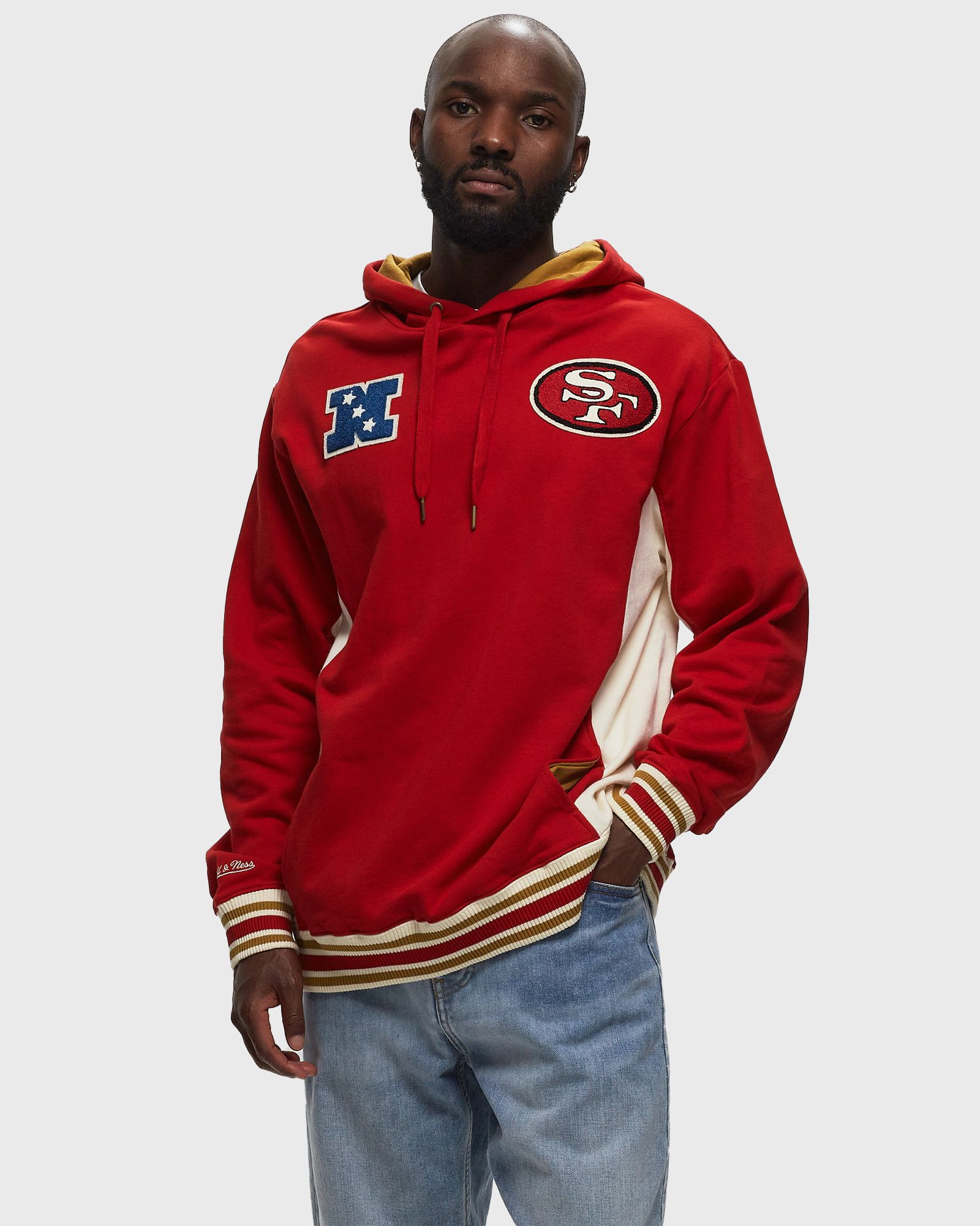 NFL TEAM LEGACY FRENCH TERRY HOODIE SAN FRANCISCO 49ERS