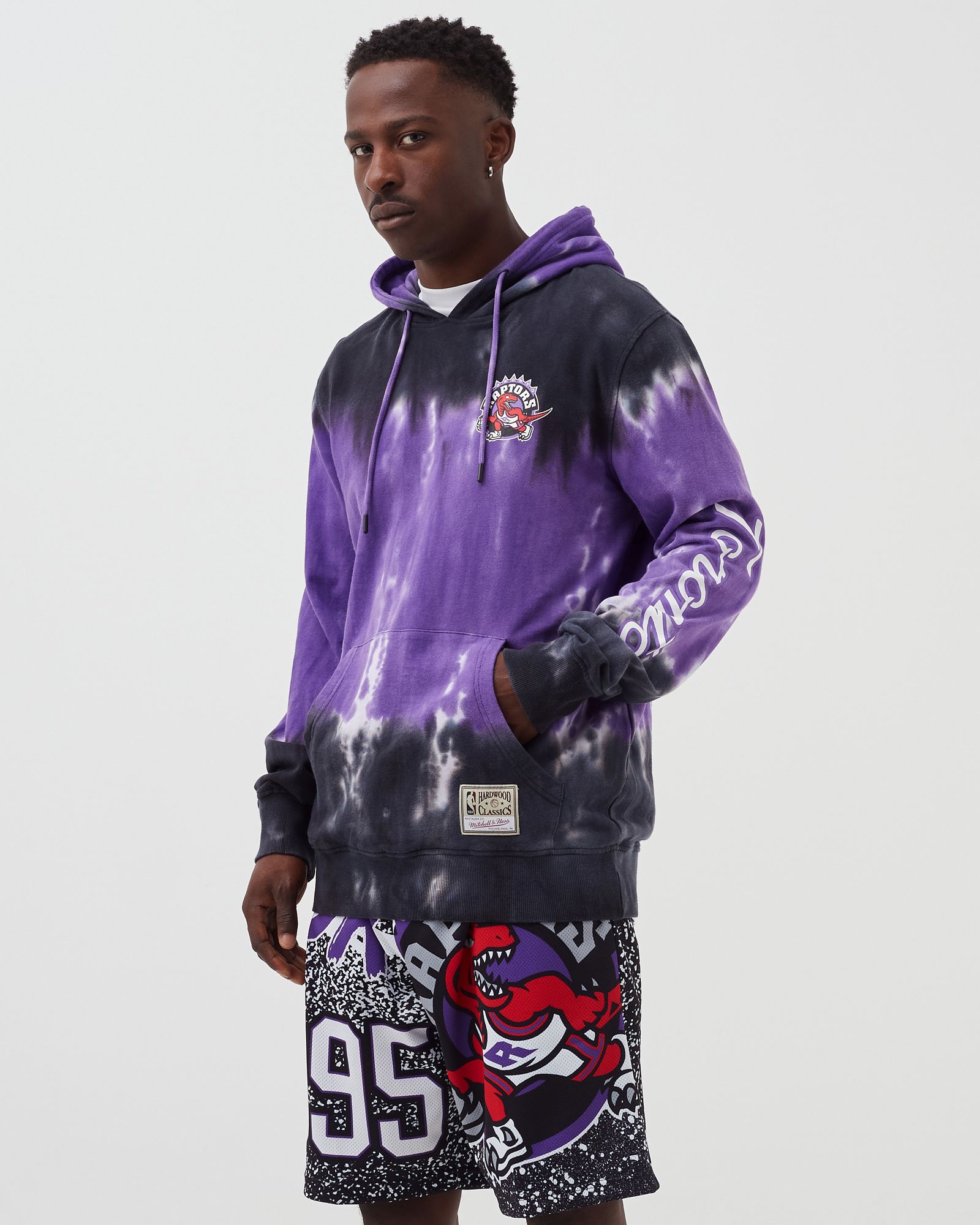 Toronto Raptors Tie-Dye Hoodie