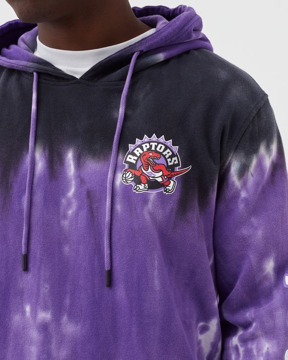 Mitchell & Ness Toronto Raptors Tie-Dye Hoodie Purple - MULTI