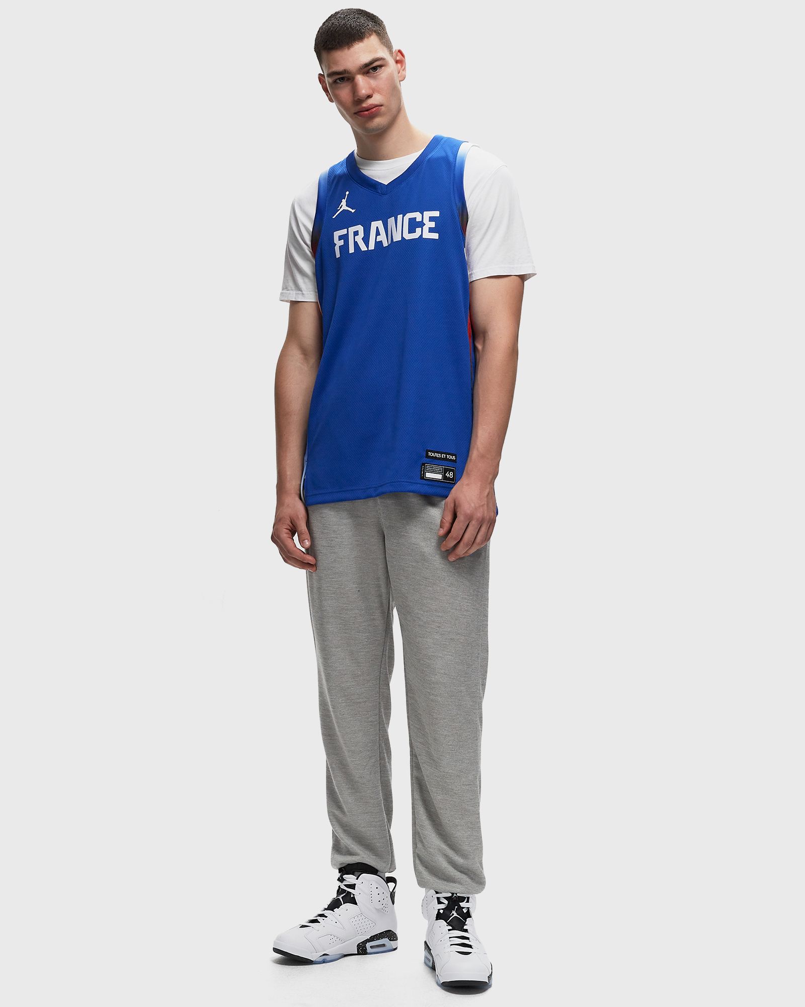 France Limited Road Basketball Jersey Olympics 2024