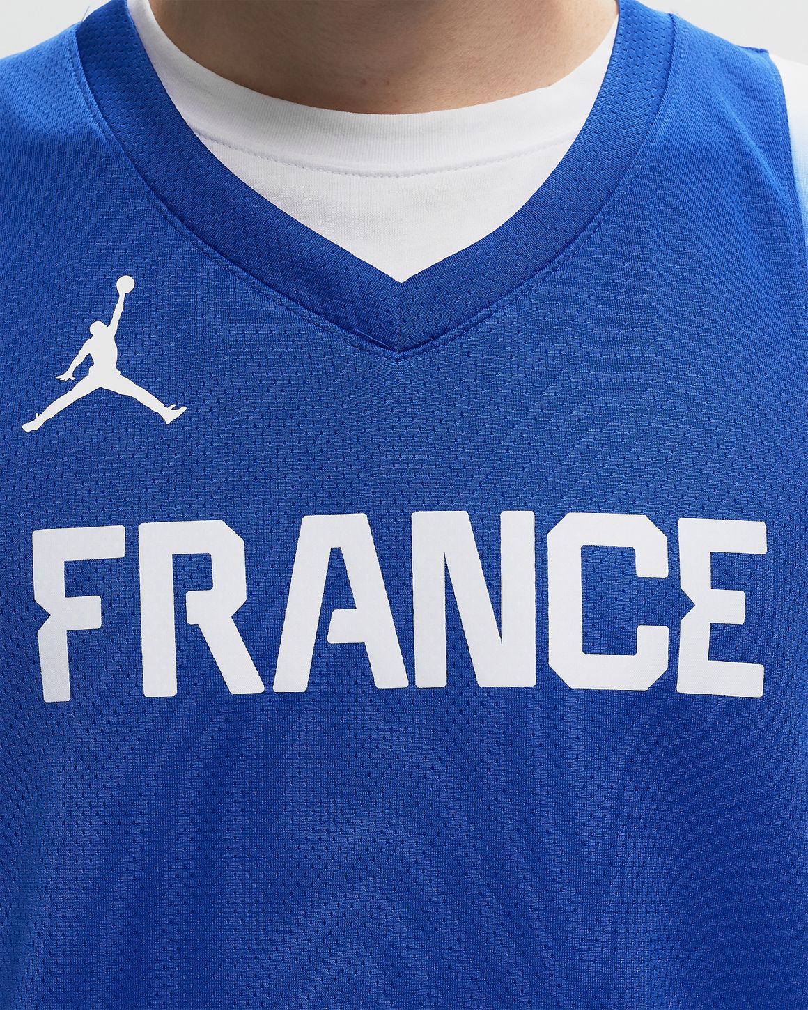 Nike France Limited Road Basketball Jersey Olympics 2024 Blue BSTN Store