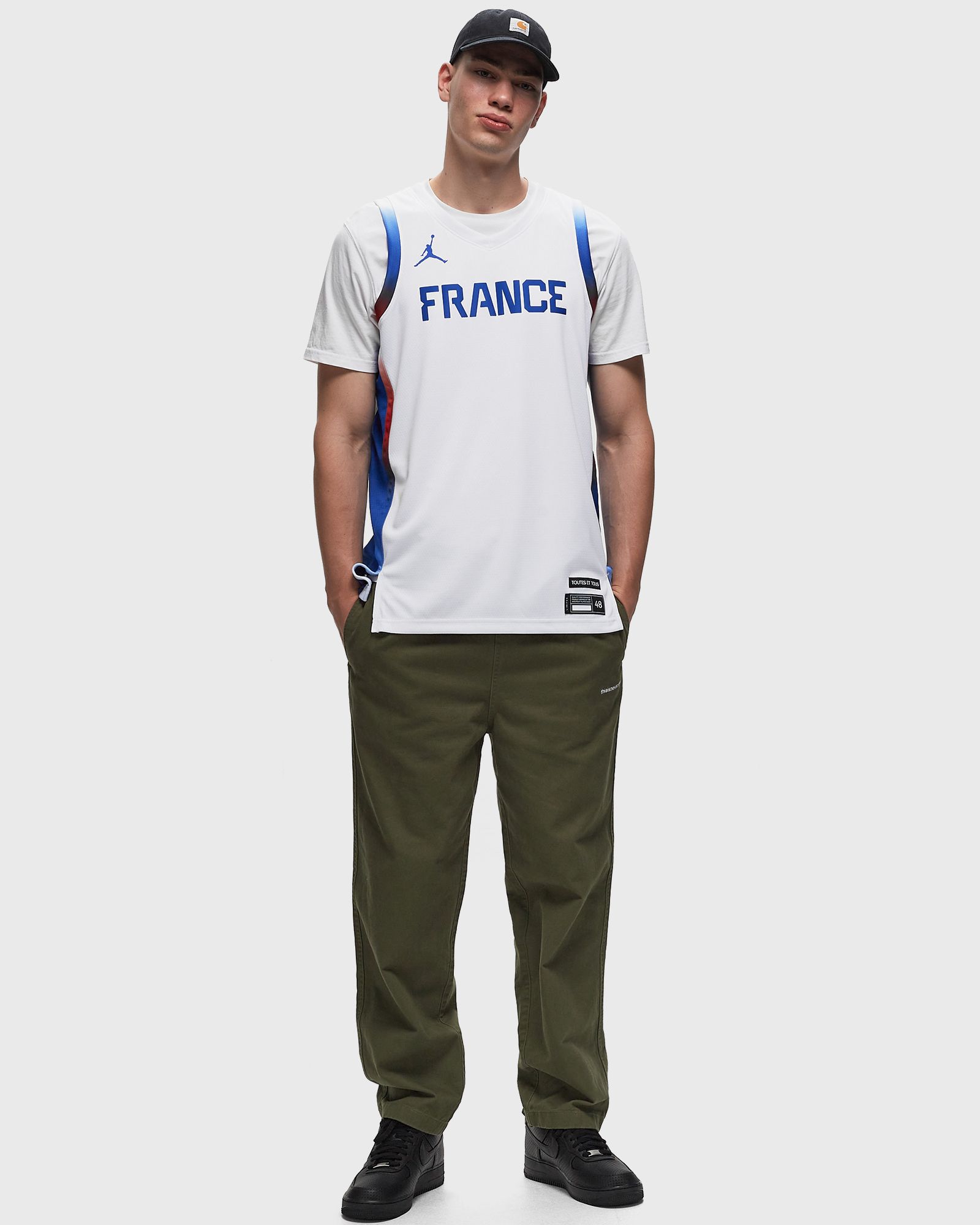 France Limited Home Basketball Jersey Olympics 2024