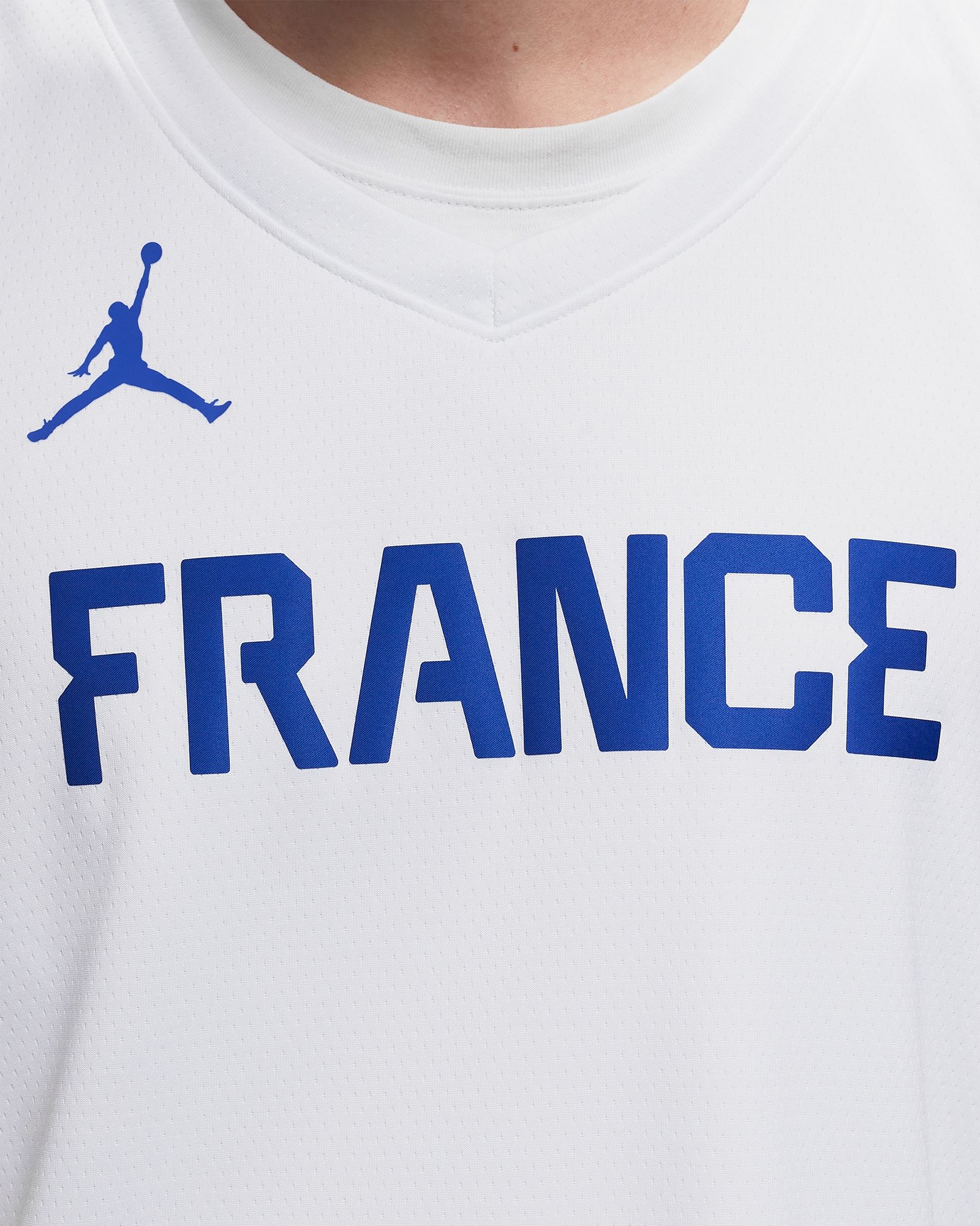France Limited Home Basketball Jersey Olympics 2024