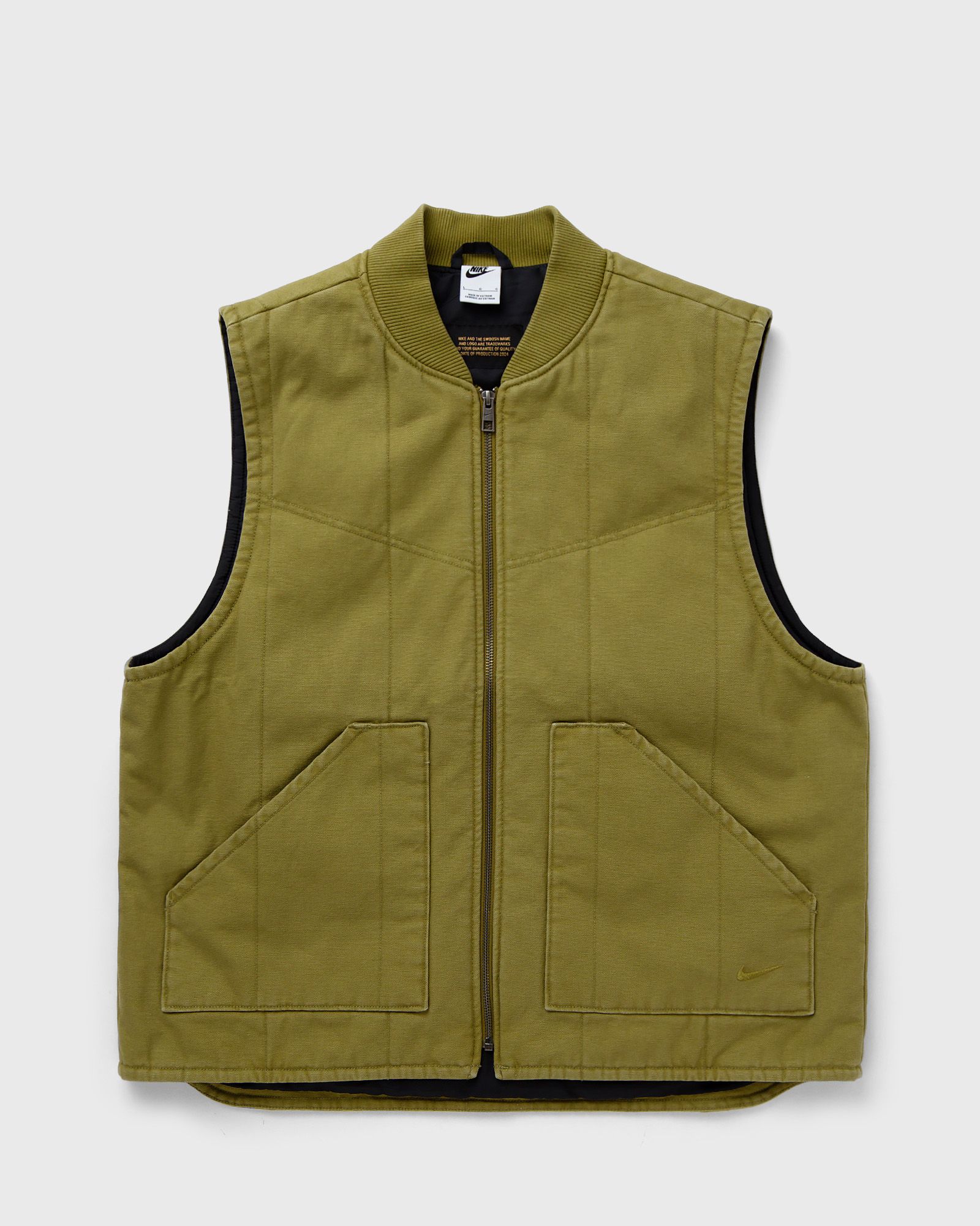 Nike - life padded vest men vests green in größe:xxl